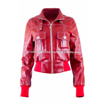 Custom Leather short Jackets For Men / women Winter Jackets / Cheap Winter Jackets